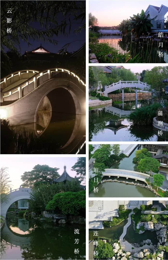 Ландшафтное оформление культурного центра с элементами водного ландшафта