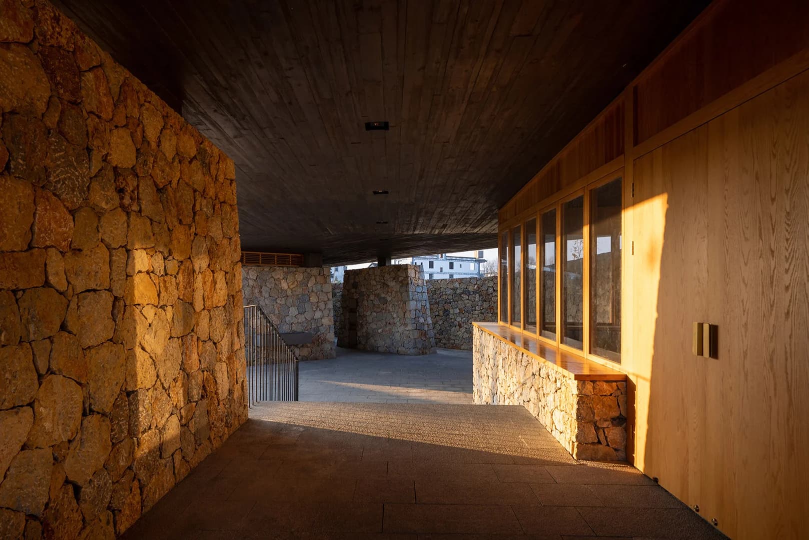 Экологическая станция у озера Эрхай