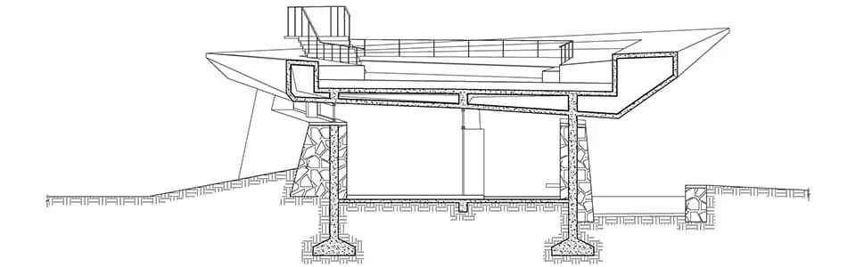 Экологическая станция у озера Эрхай