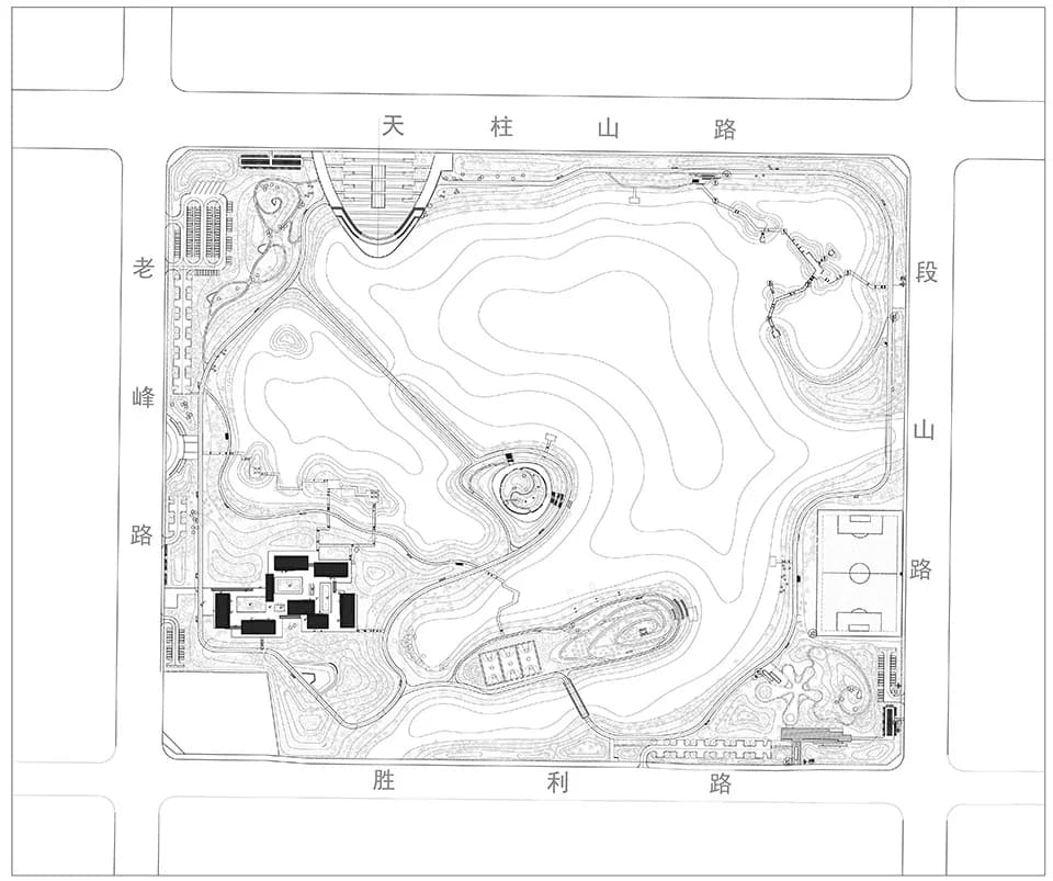 Парк "Уютный уголок на озере Чжан"