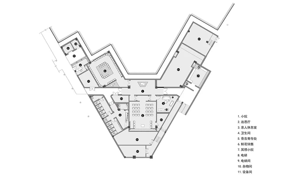 Парк памяти Андерс с облачным зеркалом