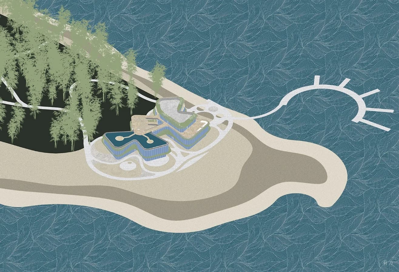 Центр посетителей у озера Байхэ