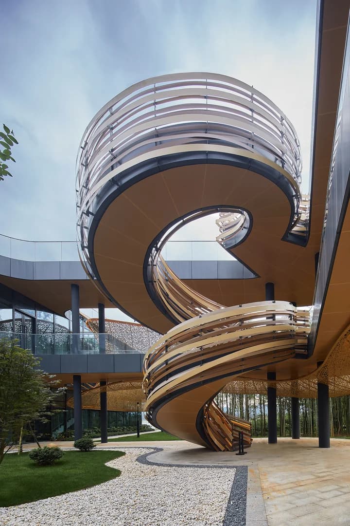 Центр посетителей у озера Байхэ