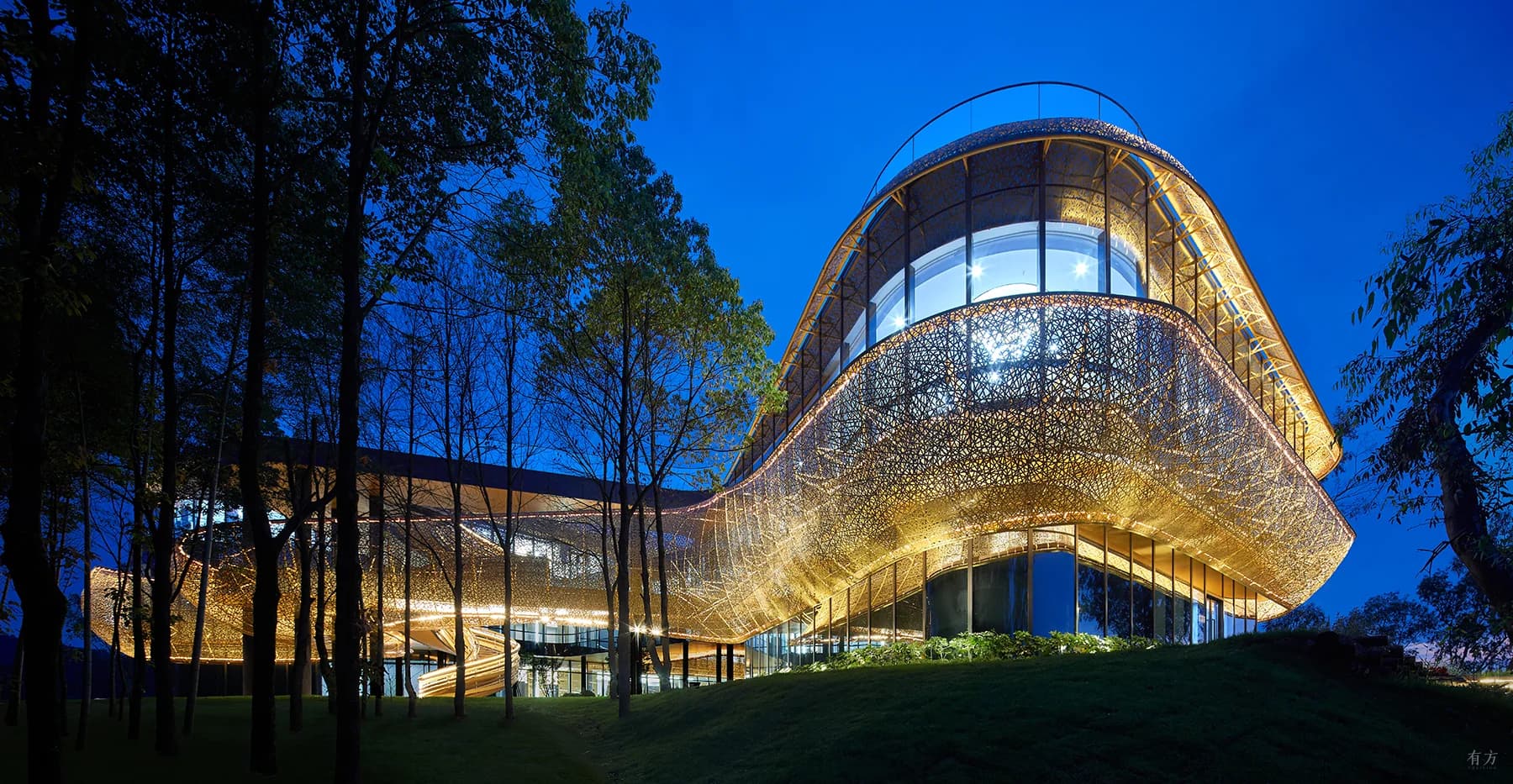 Центр посетителей у озера Байхэ