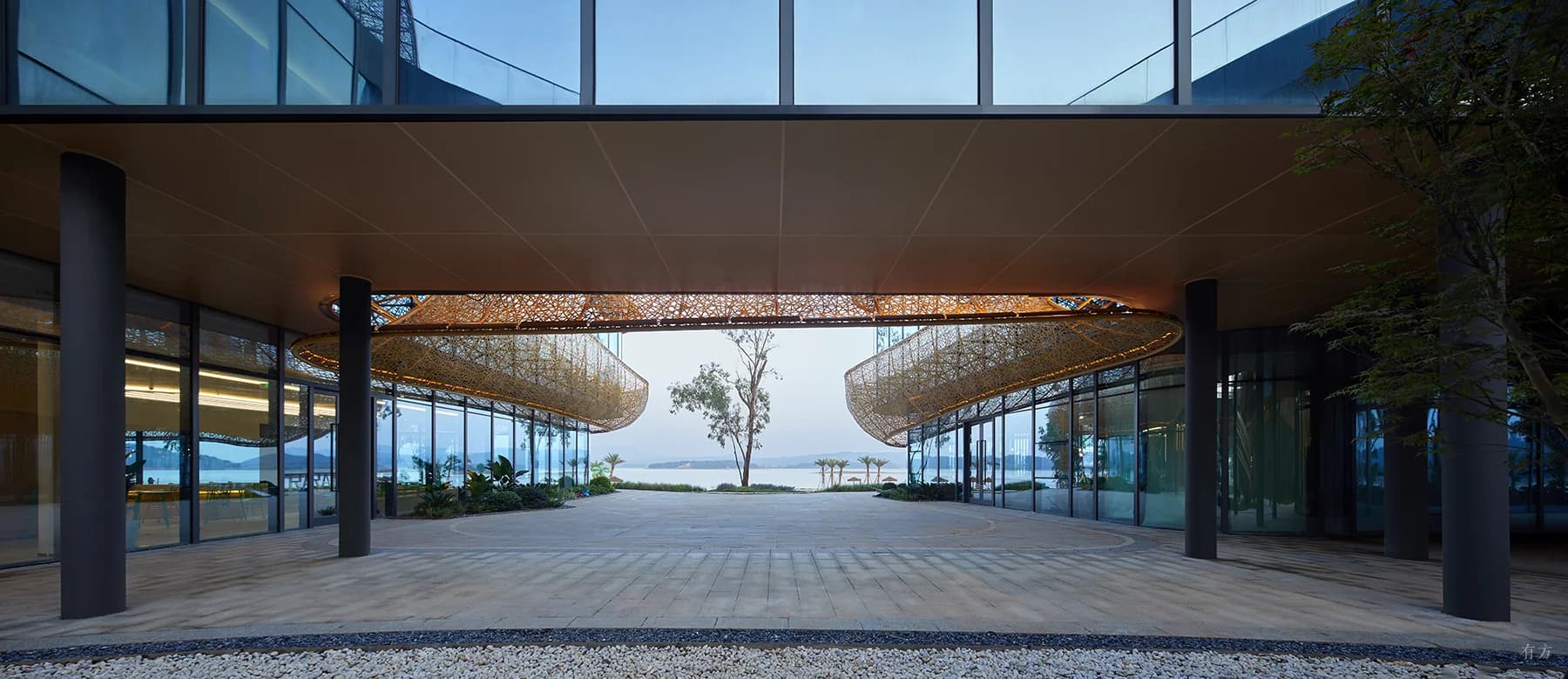 Центр посетителей у озера Байхэ