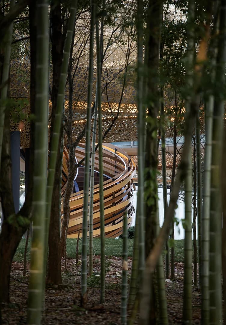 Центр посетителей у озера Байхэ