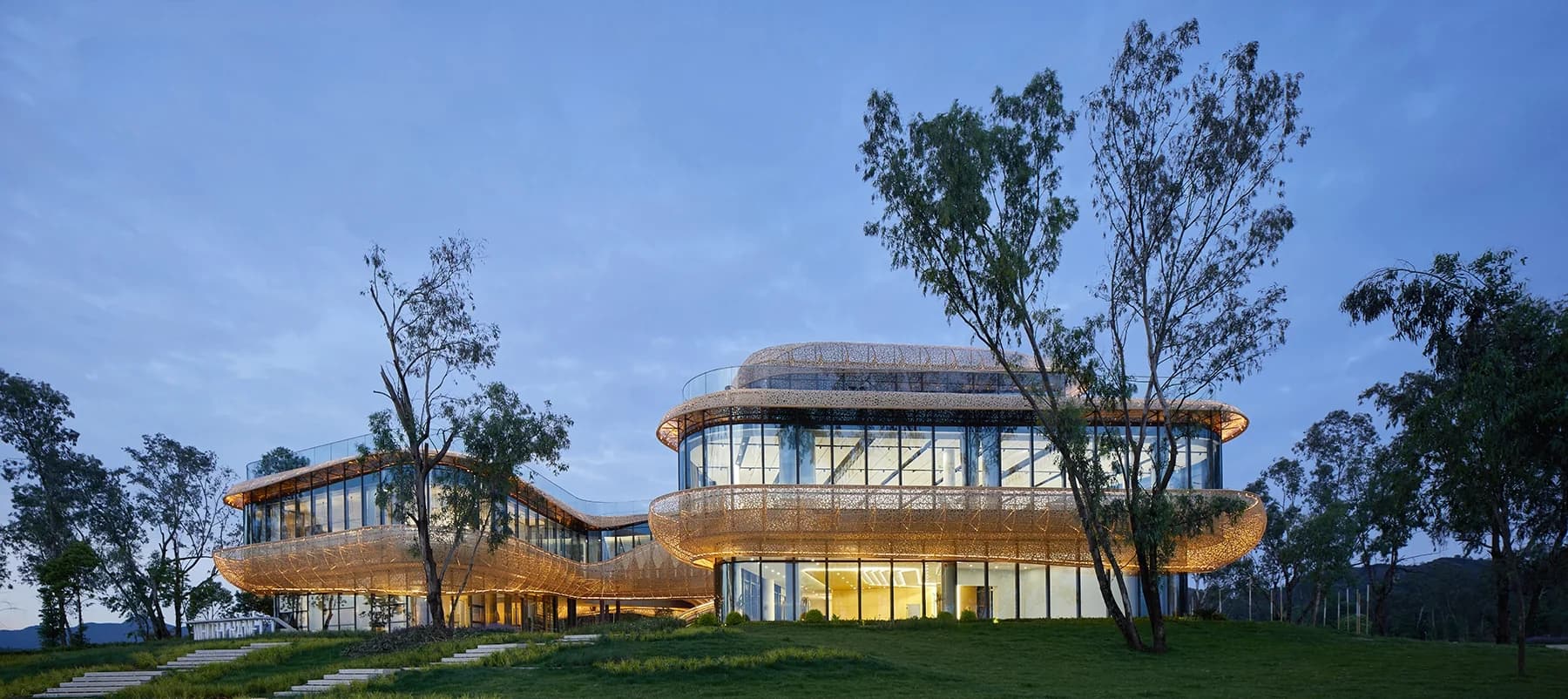 Центр посетителей у озера Байхэ