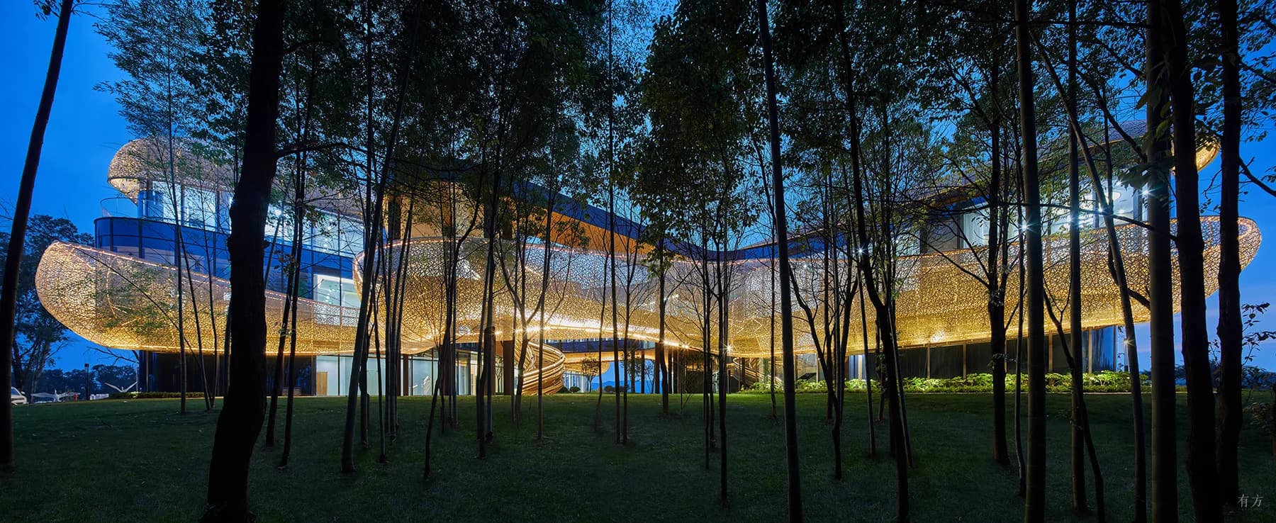 Центр посетителей у озера Байхэ