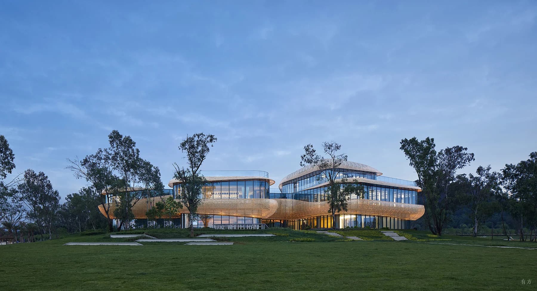 Центр посетителей у озера Байхэ