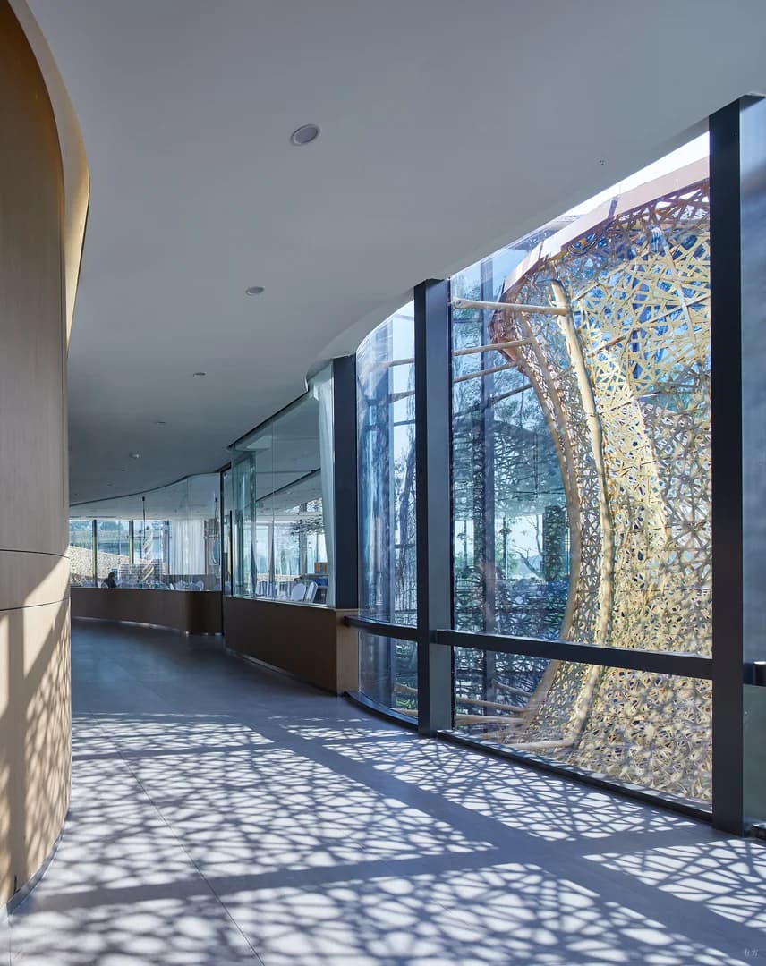 Центр посетителей у озера Байхэ