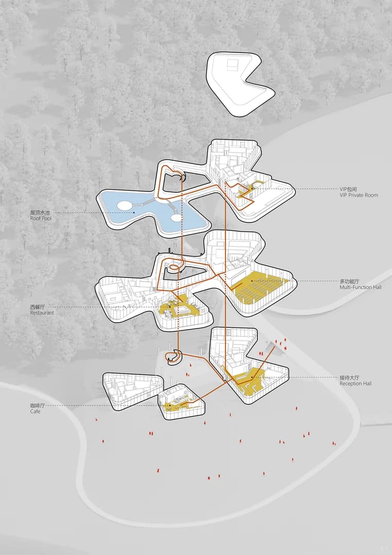 Центр посетителей у озера Байхэ