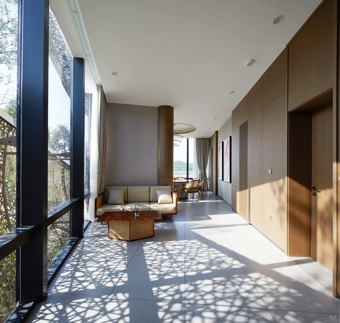 Центр посетителей у озера Байхэ