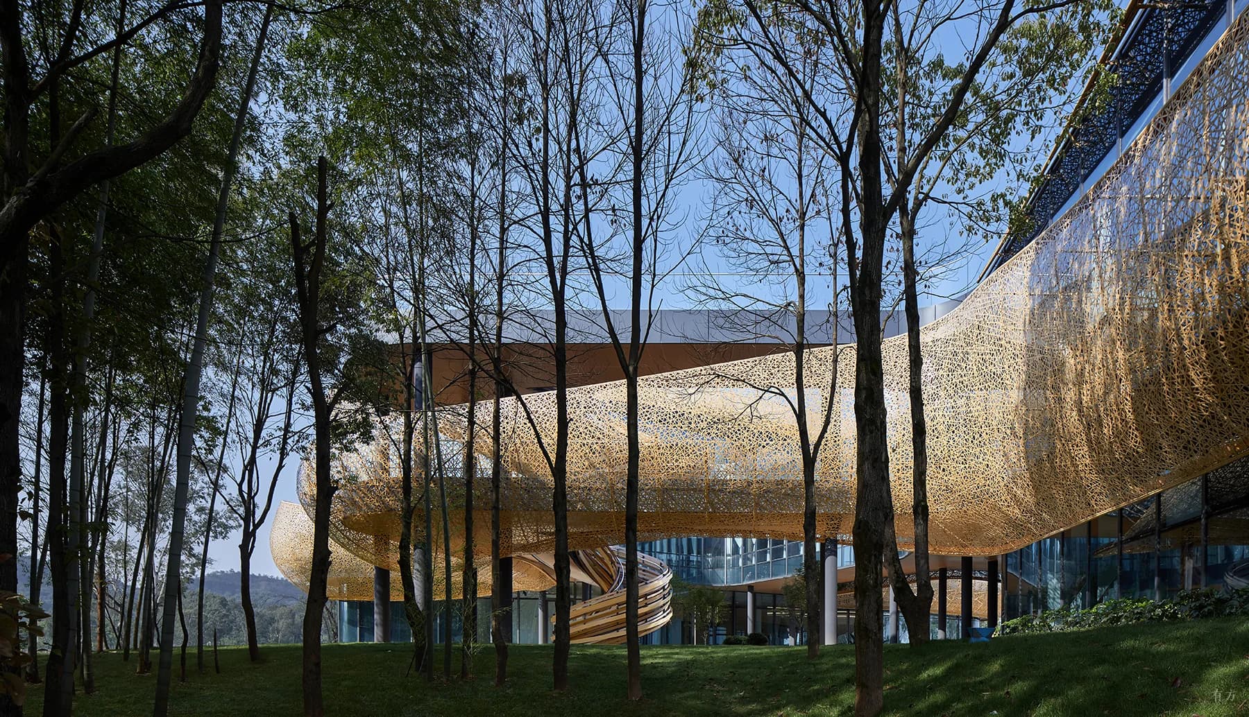 Центр посетителей у озера Байхэ