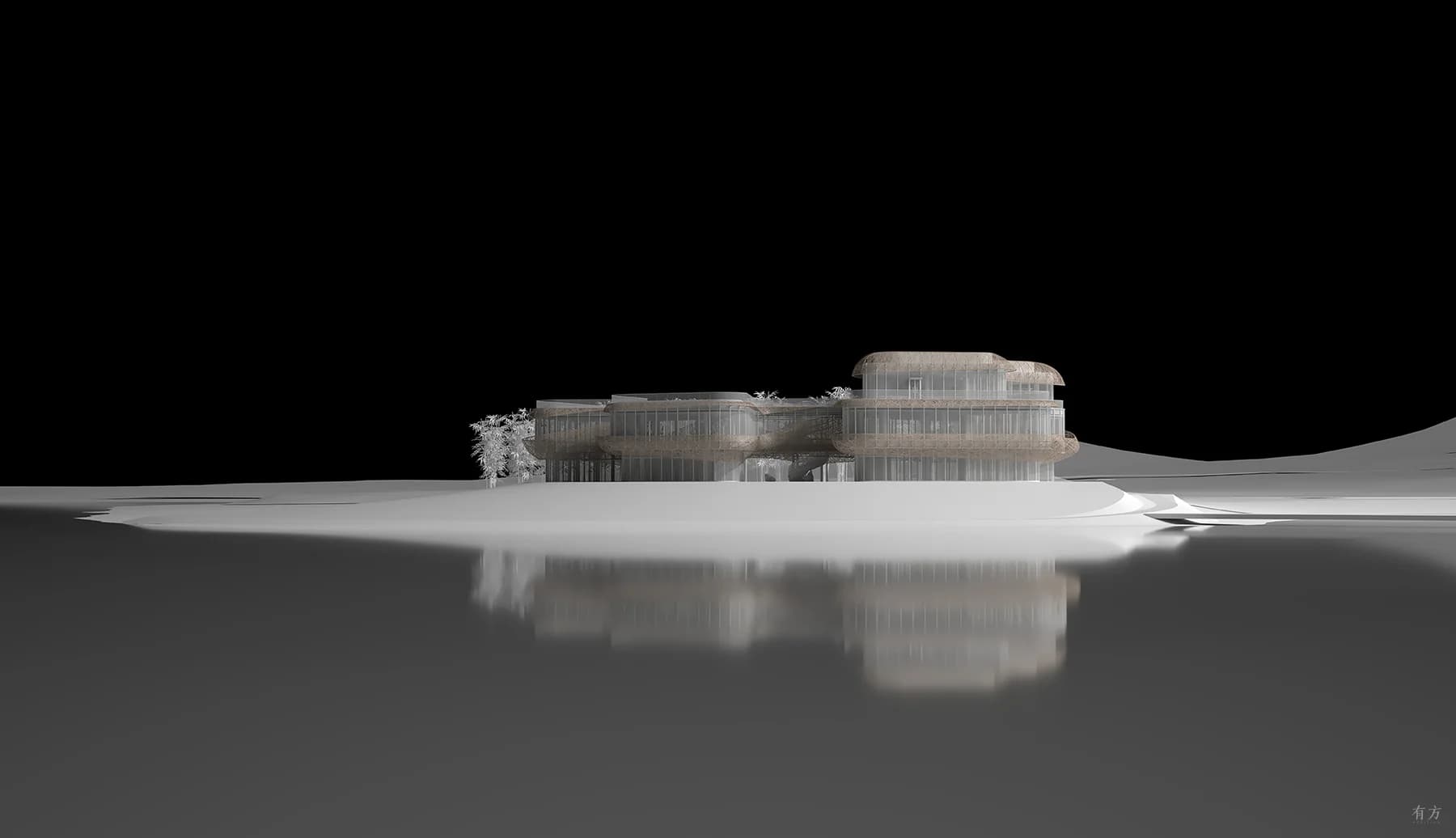 Центр посетителей у озера Байхэ