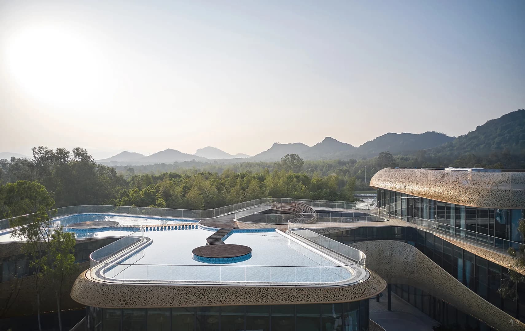 Центр посетителей у озера Байхэ