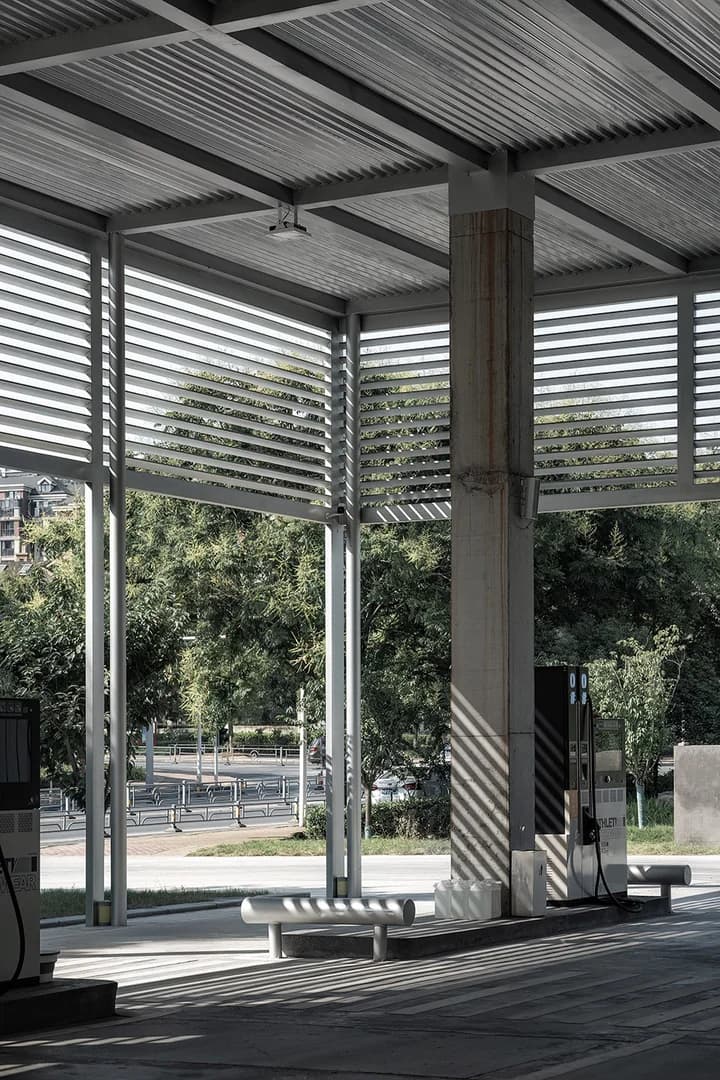 Музей и автозаправка в стиле Хуэйцзун