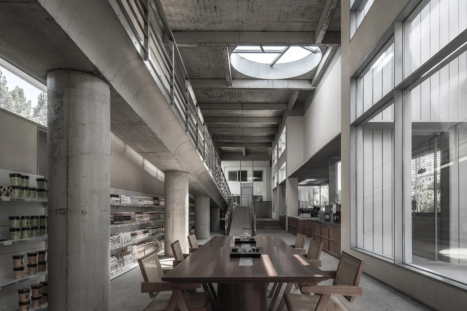 Музей и автозаправка в стиле Хуэйцзун