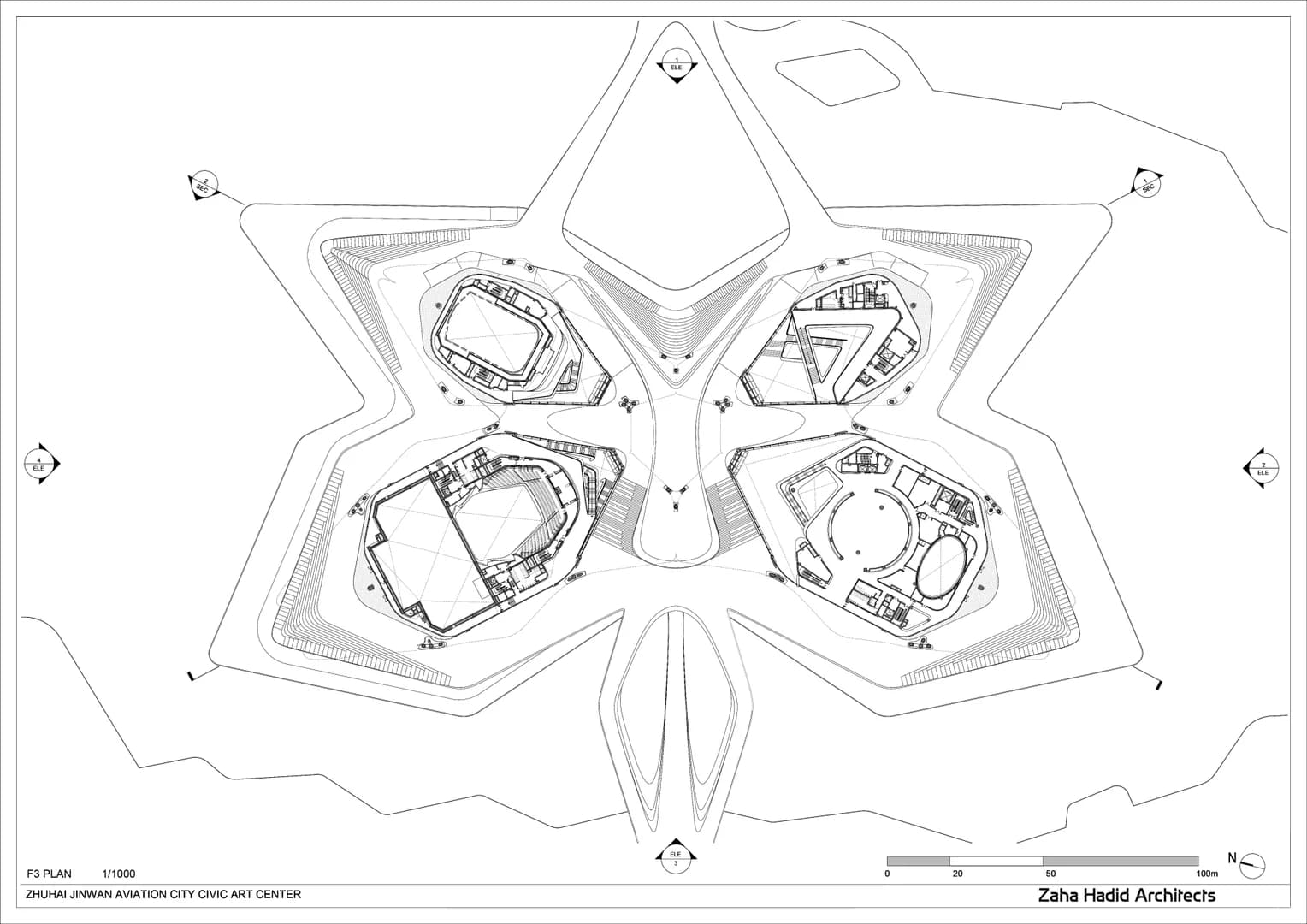 Центр искусств в районе Цзиньвань
