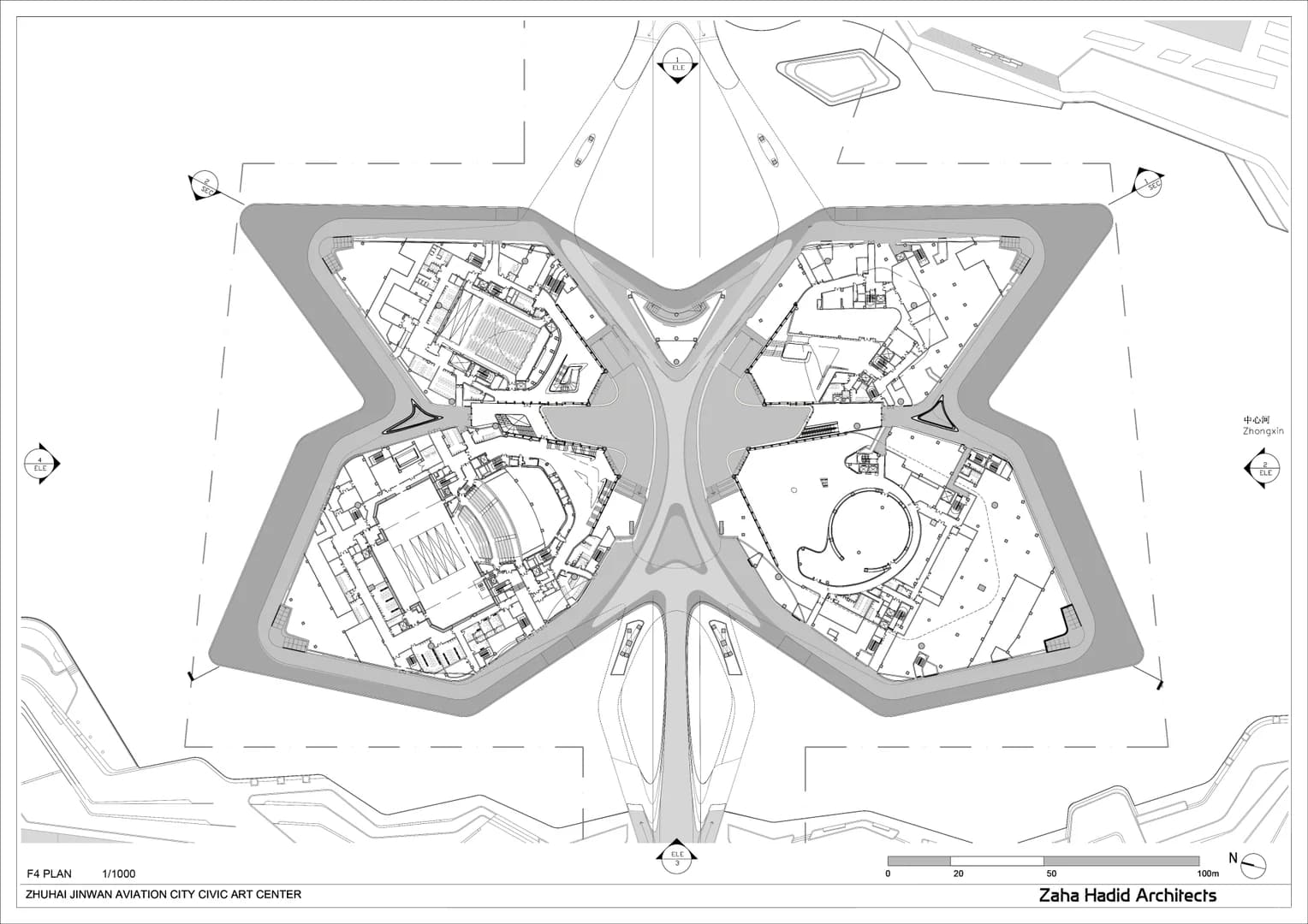Центр искусств в районе Цзиньвань