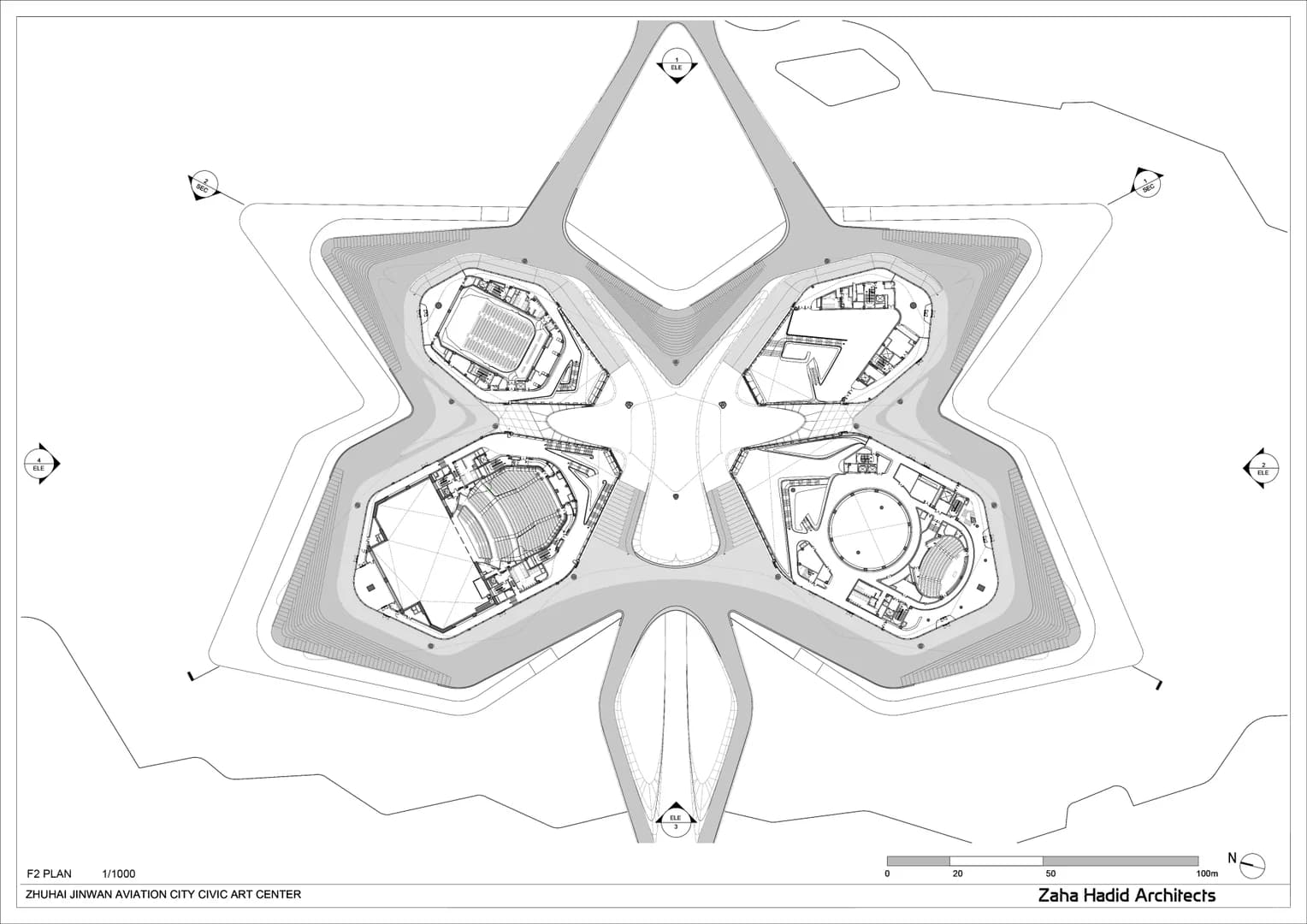 Центр искусств в районе Цзиньвань
