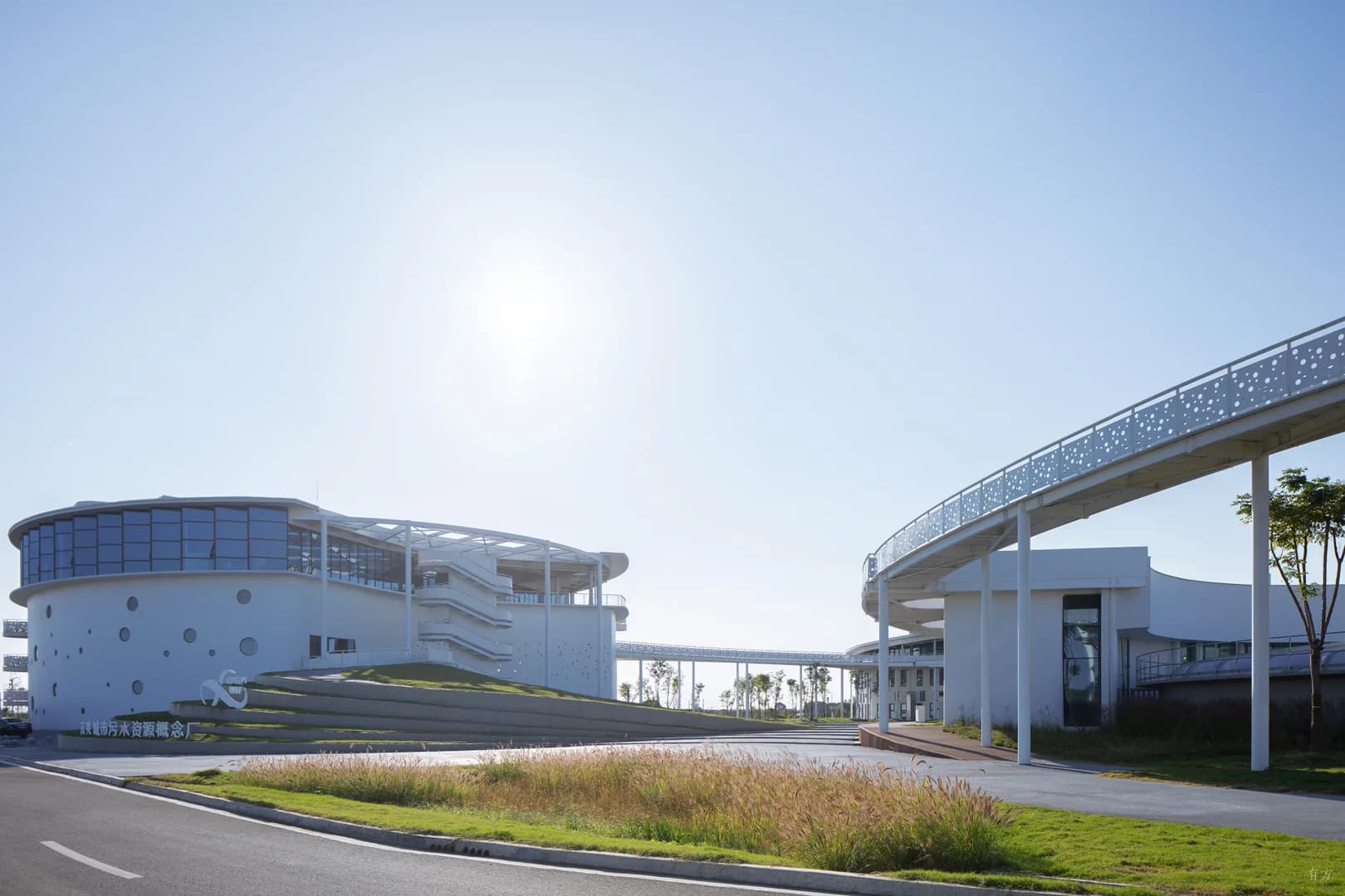 Поэтический ландшафт очистных сооружений