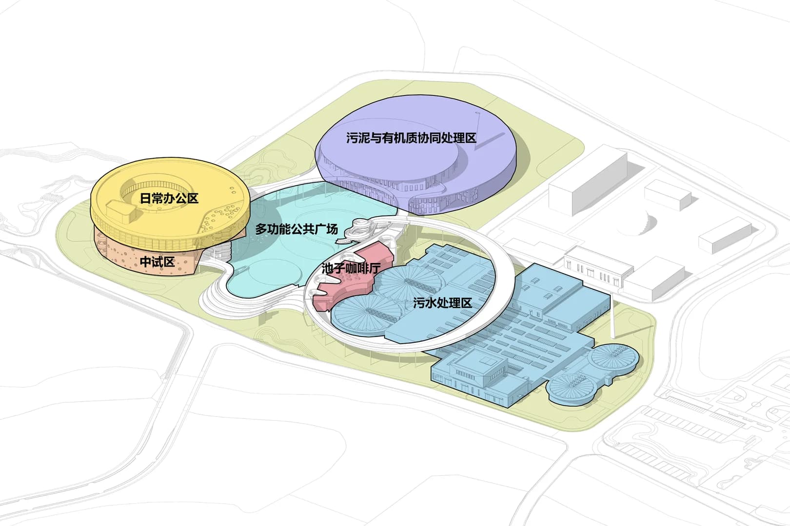 Поэтический ландшафт очистных сооружений