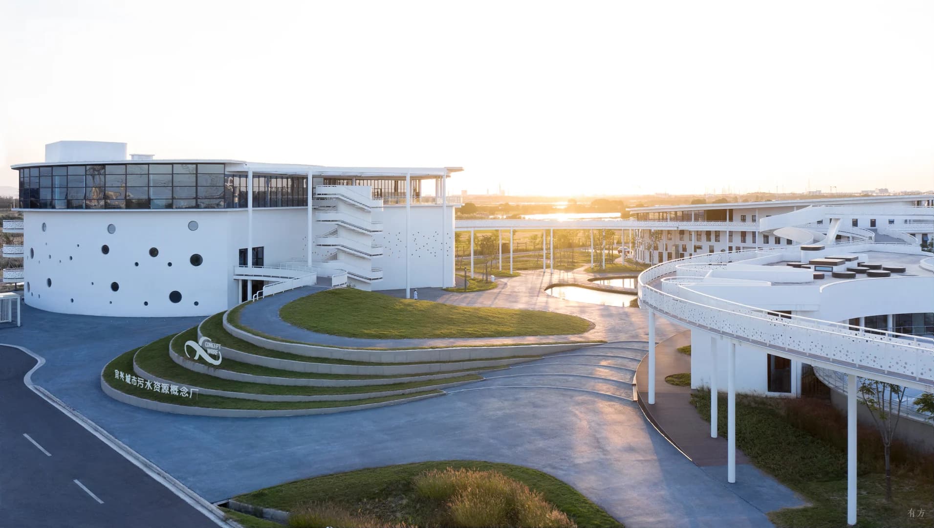 Поэтический ландшафт очистных сооружений