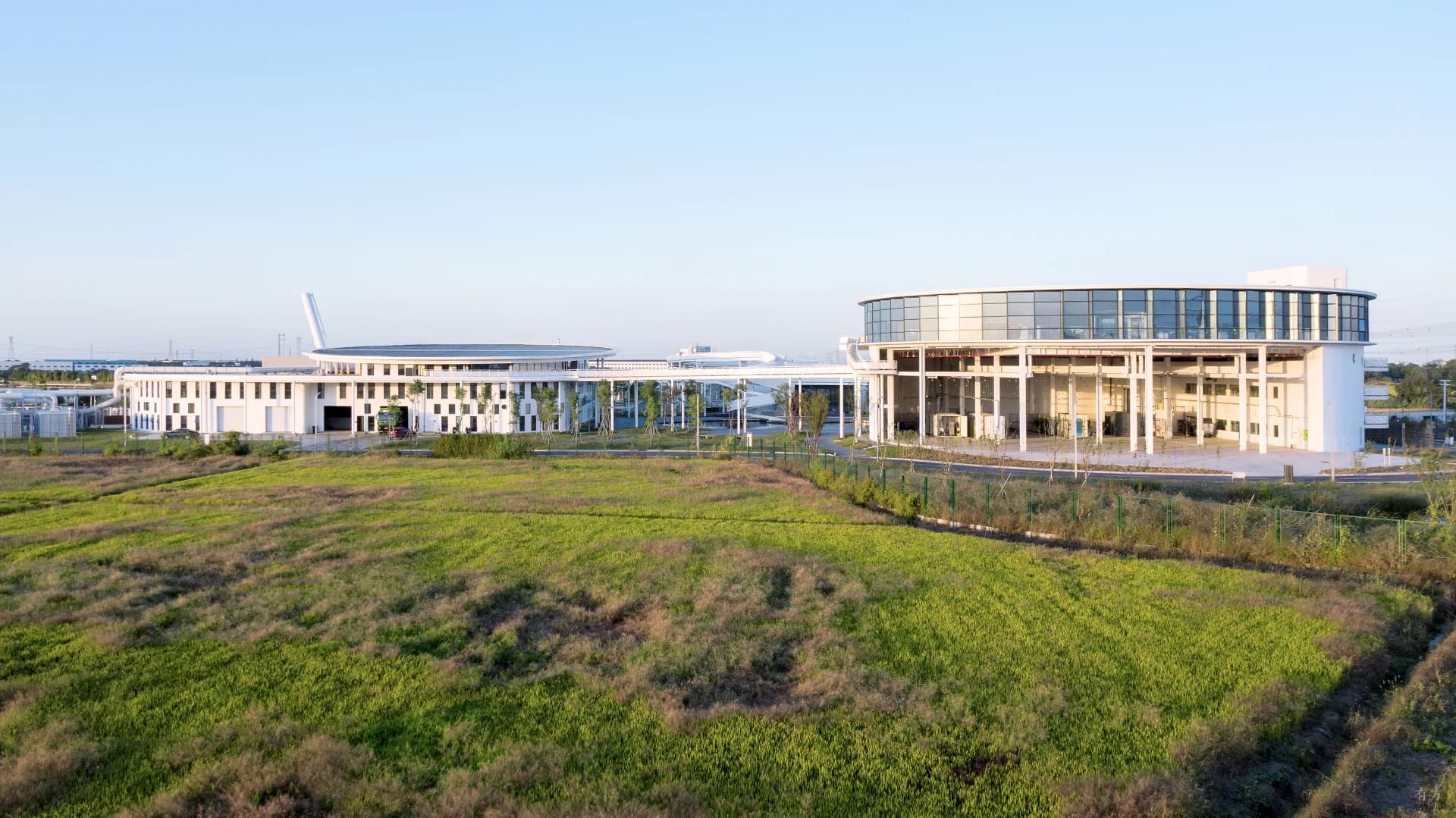 Поэтический ландшафт очистных сооружений