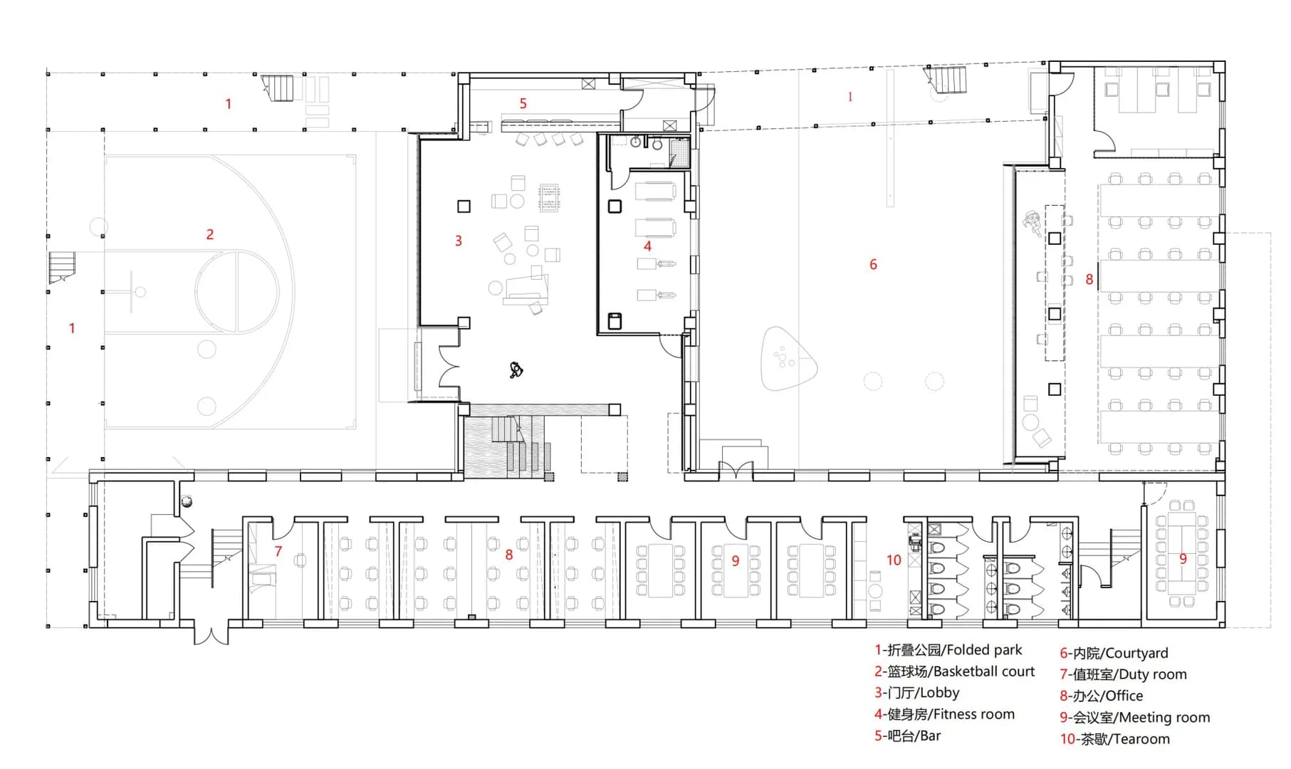 Парк с изгибами