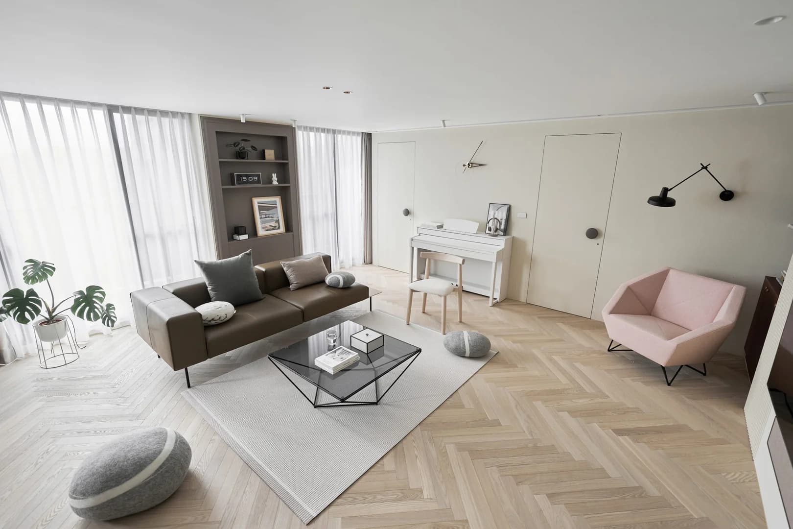 Розовый дом