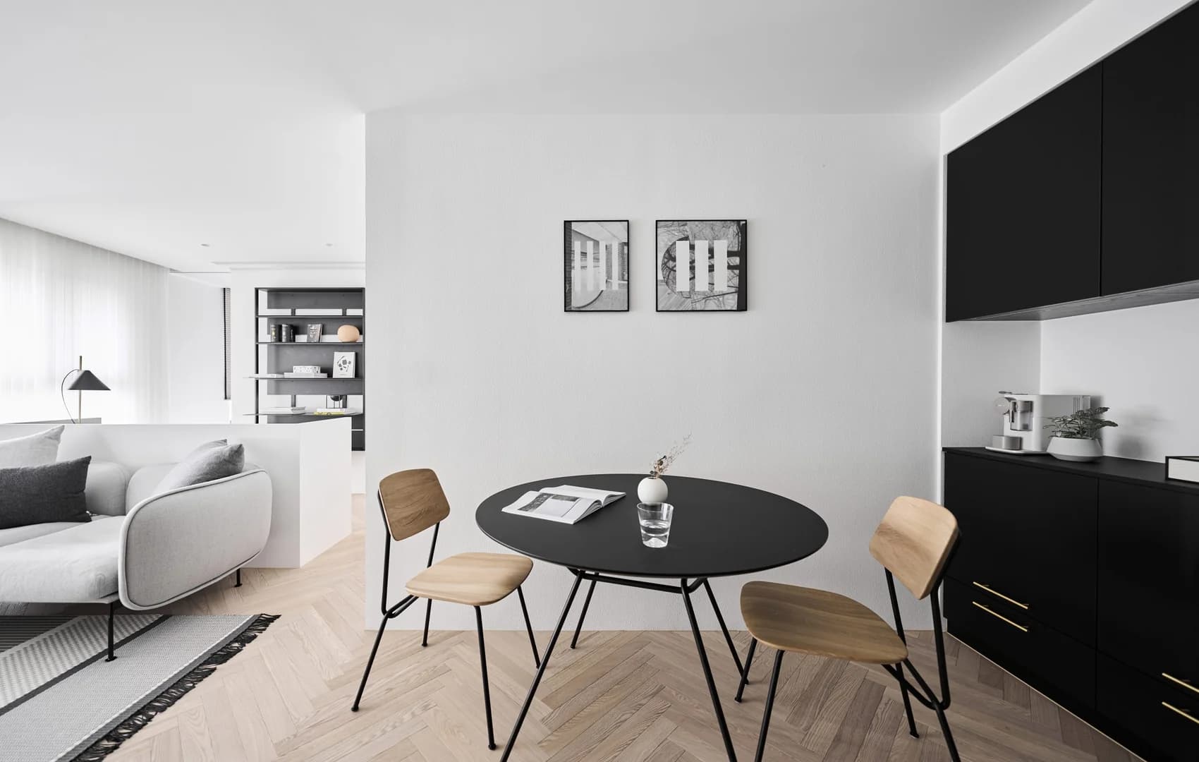 Студия в северном стиле