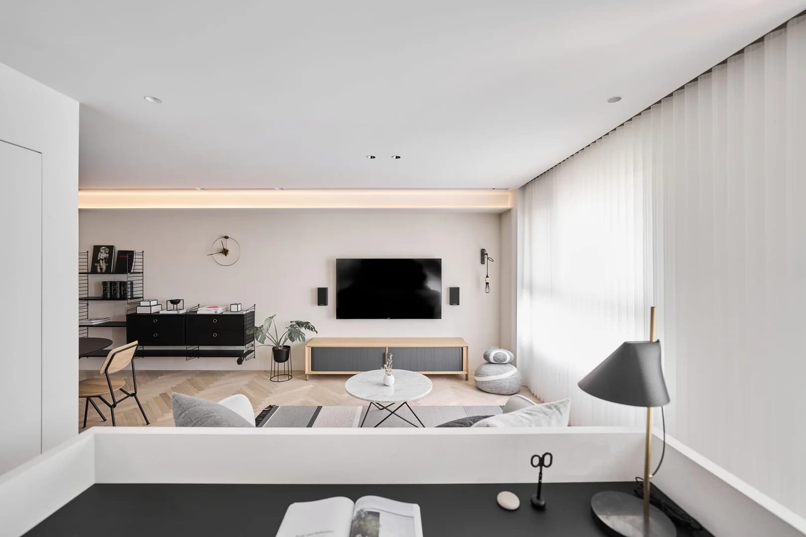 Студия в северном стиле