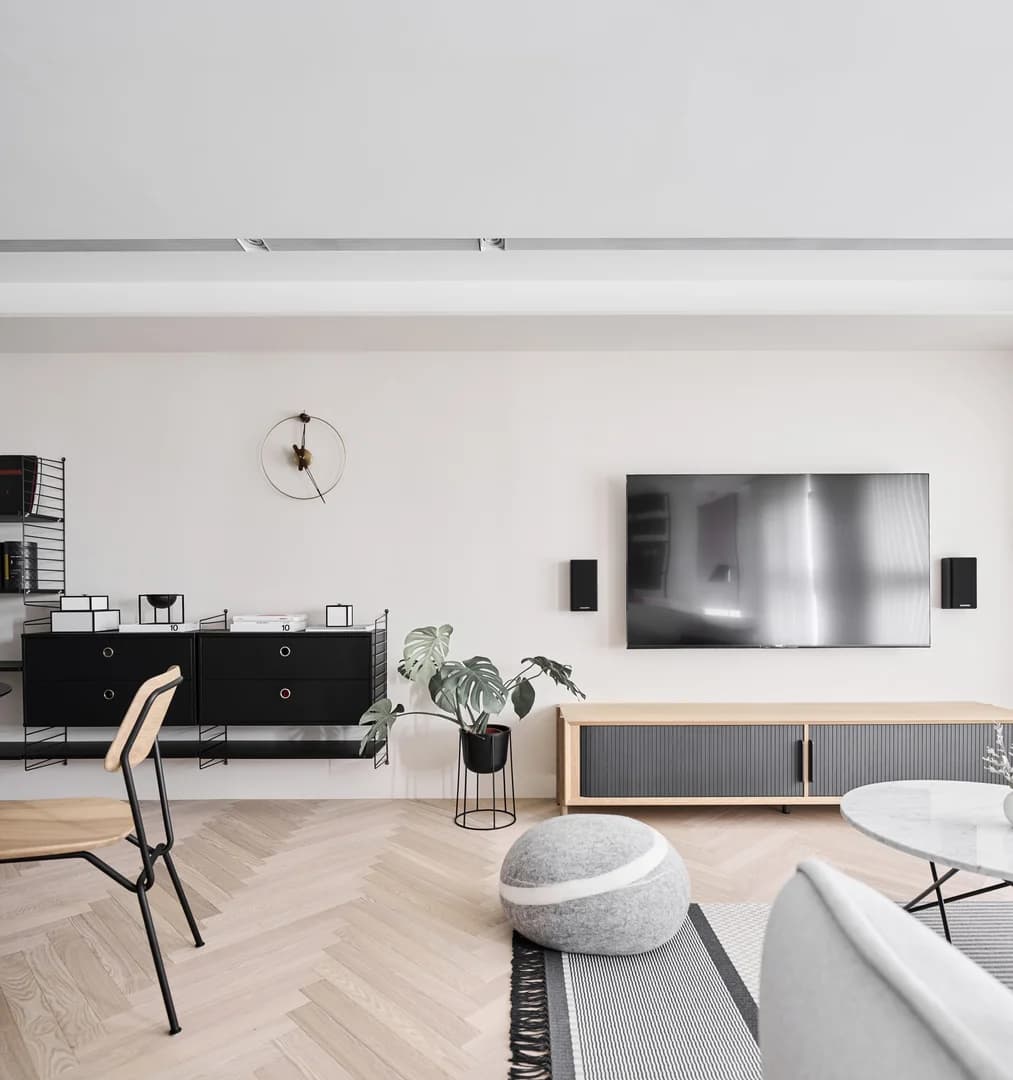 Студия в северном стиле