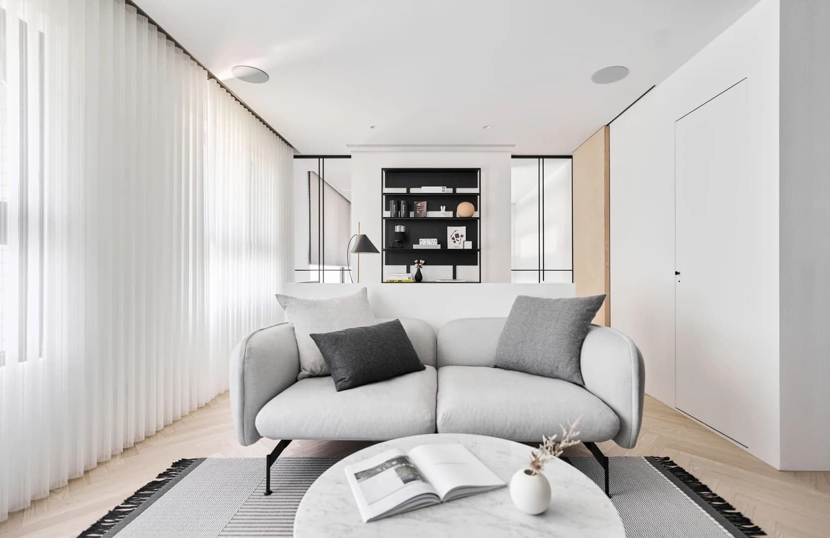 Студия в северном стиле