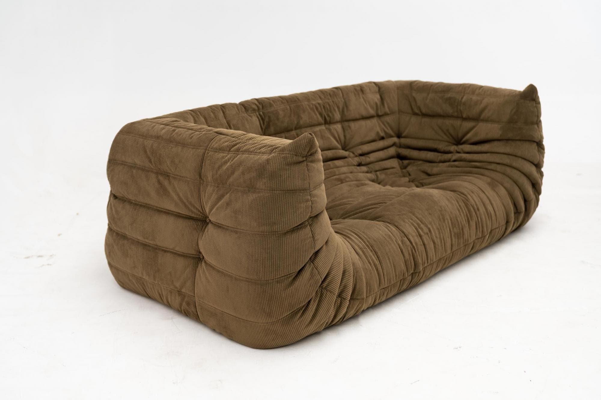 Диван "Гусеница" двухместный с двумя подлокотниками 2