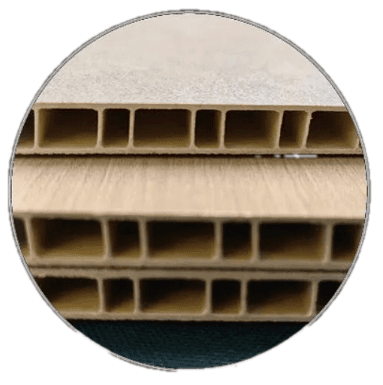 Углеродно-кристаллический деревянный шпон