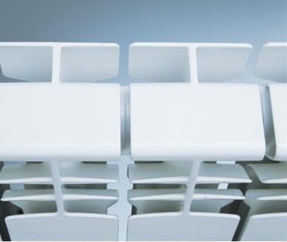 Радиатор двойного металла высокого давления литья из алюминия размером 80X120